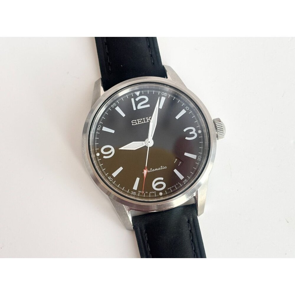 Seiko Presage Automatic Date 4R35-01R0 6N1137 Watch - WORKS! 42mm